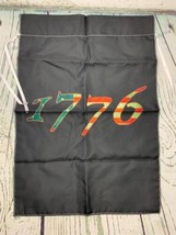 1776 We The People Flag For Decor Wall Art Man Cave Outdoor Black And Red USA - £18.68 GBP