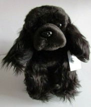 Black Cocker Spaniel 12&quot; toy as it is, gift wrapped, with personalised tag - £32.07 GBP+