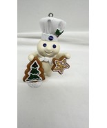Danbury Mint Pillsbury Doughboy Christmas Tree Glitter Ornament 2011 Baking - $34.66 CAD
