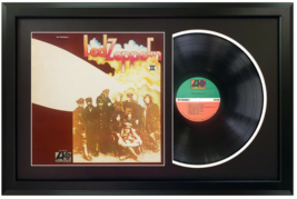 Led Zeppelin&quot;Led Zeppelin II&quot;Original Vinyl Record Professionally Framed Display - £159.56 GBP