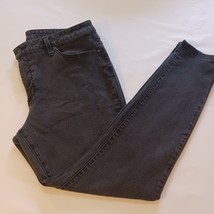 ANA A New Approach Women&#39;s Black Skinny Denim Jeans Size 18 Measured 36x... - $13.85