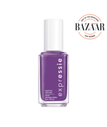 essie expressie quick-dry nail polish, grape purple nail polish, IRL, 0.... - $7.00