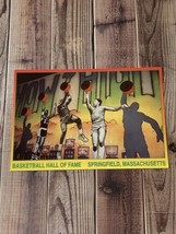 Springfield, MA-Massachusetts, Basketball Hall Of Fame, Vintage Postcard - £5.57 GBP