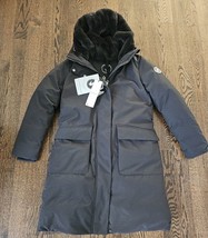Save The Duck COPY 7  Faux Fur Lined Hood Arctic Long Parka Brown Coat $... - £197.21 GBP
