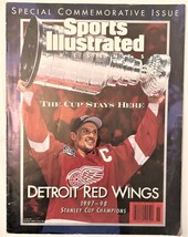 Sports Illustrated 1998 Stanley Cup Champions Detroit Red Wings NHL Hockey - $9.00