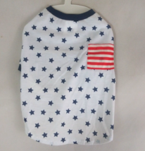 NWT Top Paw All American Stars Tee Dog Size Medium - $92.13 MXN
