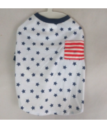 NWT Top Paw All American Stars Tee Dog Size Medium - $6.72 CAD