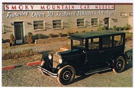 Postcard 1925 Dodge Sedan Smoky Mountain Car Museum Pigeon Forge Tennessee - £2.81 GBP