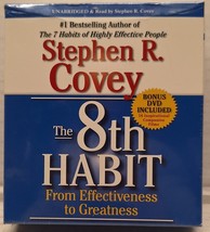 The 8th Habit: From Effectiveness to Greatness - Audio CD - GOOD - €13,01 EUR