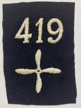 Wwi, U.S. Army, Air Service, 419th Aero Construction Squadron, Patch, Original - £19.46 GBP
