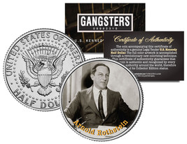 ARNOLD ROTHSTEIN King of the Roaring 20&#39;s Gangster JFK Half Dollar U.S. ... - £6.73 GBP