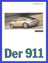 1997 PORSCHE 911 VINTAGE COLOR SALES BROCHURE &#39;&#39;Der 911&#39;&#39; - GERMANY - AW... - $18.12