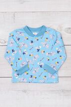 Infant Girls’ Cotton Printed Sweatshirt – Easy Button Closure &amp; Breathab... - $11.16 CAD