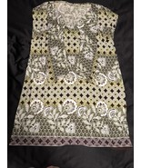 Dressbarn Woman Size 22 Patterned Short Sleeve Dress - $16.00