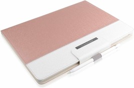 Case for iPad Pro 12.9 1st/2nd Gen 2017/2015 Folio Cover two Way Stand Rose Gold - £36.51 GBP