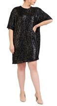 2X Black Tape Trendy Plus Size Lined Sequin Dress BNWTS - $79.19