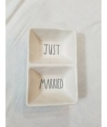 Rae Dunn by Magenta Artisan Collection, JUST MARRIED Divided Dish Jewelr... - $33.97