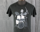 Vintage Graphic T-shirt - Marche Noir Skeleton Drummer - Men&#39;s Medium - $65.00