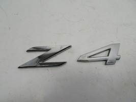 BMW Z4 E89 Emblem, Rear Trunk &quot;Z4&quot; OEM 7221372 - $247.02 MXN