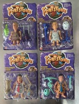 Mattel The  Flintstones 1993 MOC Action Figures Set Lot of 4 - £31.89 GBP