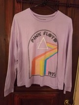 Girls Pink Floyd 1973 Long Sleeve Prism/ Rainbow Graphic Print T-Shirt S... - $9.90