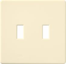Lutron Fassada 2 Gang Wallplate for Toggle-Style Dimmer and Switches, FW... - $7.59