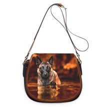 German Shepherd Dog print new fashion Women Crossbody Bag Handbags Women Bags Zi - £46.91 GBP