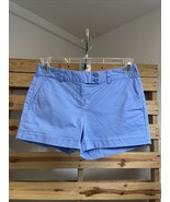 Vineyard Vines Blue Chino Preppy Flat Front Classic Shorts Size 2 BBL JD - $274.68 MXN