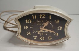 GE Electric Clock with Alarm Model No. 7336 Works VTG - £20.03 GBP