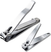 Nail Clippers Set Ultra Sharp Stainless Steel Fingernail and Toenail Cli... - $285.85 MXN