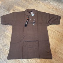 Brown Polo Shirt Size 2XL Mens Ringo Sport NEW With Tags - £10.55 GBP