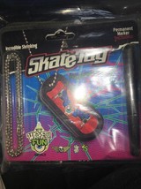 Incredible Shrinking Skatetag ID Name Tag-Brand New-SHIPS N 24HR - £14.66 GBP
