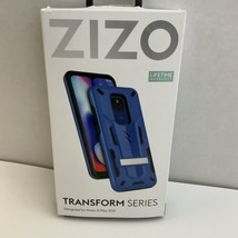 ZIZO - Transform Series for Moto G Play 2021 Hard Case Blue/Black W/ Kic... - £6.71 GBP