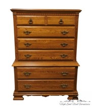KINCAID FURNITURE Solid Oak Early American 40&quot; Chest on Chest 27-115 - £1,196.26 GBP