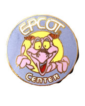 Disney 1990 WDW Journey Into Imagination  Figment Face Epcot Center Pin#82 - $52.20