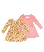 Two (2) Member&#39;s Mark™ Girl&#39;s Size 3T ~ Long Sleeve All-Over Print Knit ... - £17.62 GBP