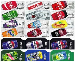 18 Flavor Strip For 12 oz Cans Soda Pepsi Coke, Dixie Narco, Vendo - $24.70