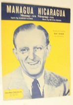 Vintage Mananua Nicaragua Sheet Music 1946 - $4.94