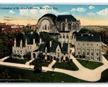 Cathedral of St John The Divine New York NY NYC DB Postcard H26 - $2.32
