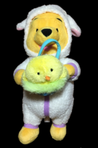 Easter Pal Winnie Pooh Lamb Costume Fisher Price Disney Plush Stuffed Toy 2003 - £14.90 GBP