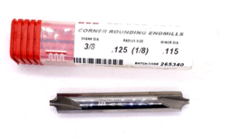 Internal Tools Corner Rounding End Mill #68-1310  Radius 0.1250 - $49.99