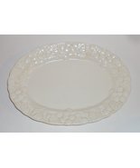 Vernon Metlox Poppytrail Antique Grape 12 1/2 by 9 inch Oval Serving Pla... - £39.10 GBP