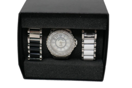 Real Collectibles By Adrienne Quartz Watch with Interchangeable Bands - $22.99