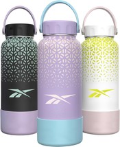 Stainless Steel Wide Mouth Water Bottle With Flex Cap For Outdoor 32 oz ... - £29.61 GBP