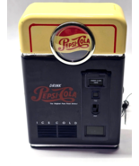 PEPSI COLA Mini Vending Machine AM/FM Transistor Radio WORKS - READ DESC... - $11.86