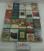 Christmas Cassette Tape Lot 21 Tapes Holiday Rap Orchestra Piano Sing Along - £11.54 GBP