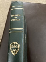 Vintage 1969 The Harvard Classics Deluxe Edition Tennyson to Whitman - £6.92 GBP