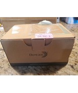 Dowan butter dish White ceramic with wooden lid. - $28.71
