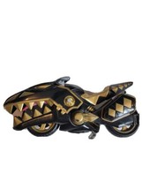 Vintage Mighty Morphin Power Rangers Motorcycle Black Motor Bike Bandai 8.5&quot; - £10.79 GBP