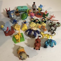 Disney  Little Mermaid Dumbo Mulan Lion King Lot Of 25 Toys  T7 - £15.00 GBP